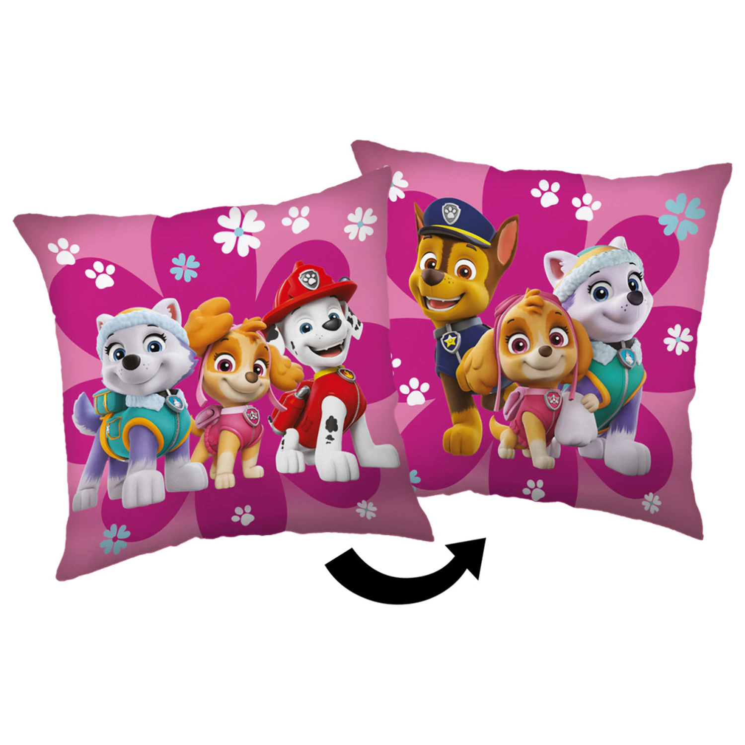 Paw Patrol Flowers prevleka za blazino fotografija izdelka