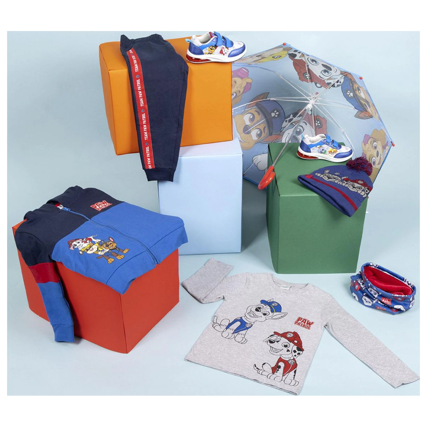 Paw Patrol zabaven prozoren dežnik za otroke Ø71 cm fotografija izdelka