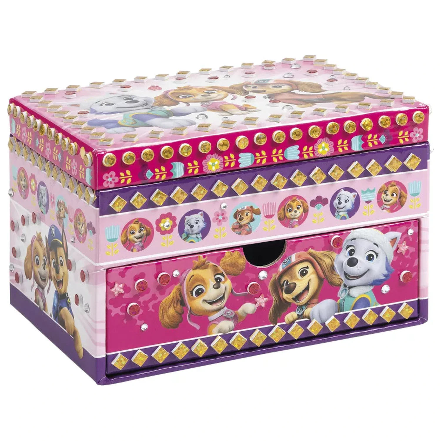 Paw Patrol Girls Mozaik škatla za nakit fotografija izdelka