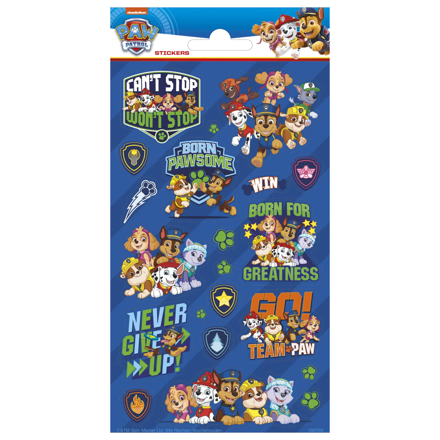 Paw Patrol Greatness Nalepka fotografija izdelka