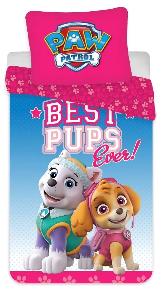 PAW Patrol otroška prevleka za odejo 100x135cm, 40x60 cm fotografija izdelka