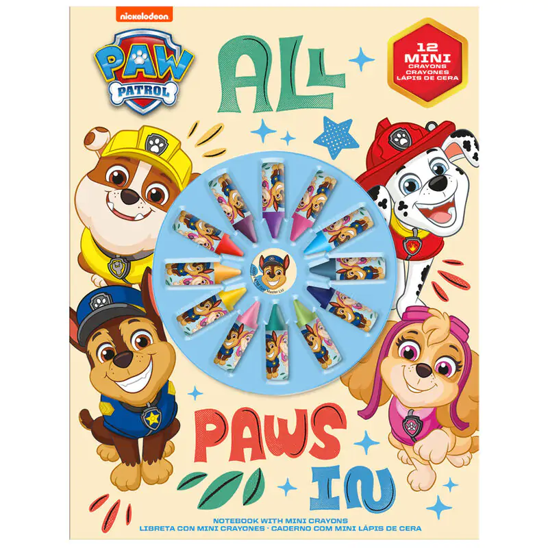Paw Patrol zvezek + nalepke fotografija izdelka