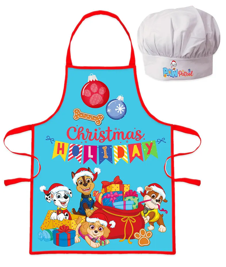 Paw Patrol Božični otroški predpasnik 2-delni set fotografija izdelka