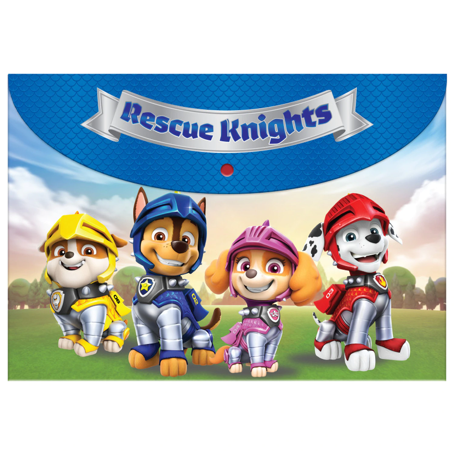Paw Patrol Knights A/4 torbica za dokumente fotografija izdelka