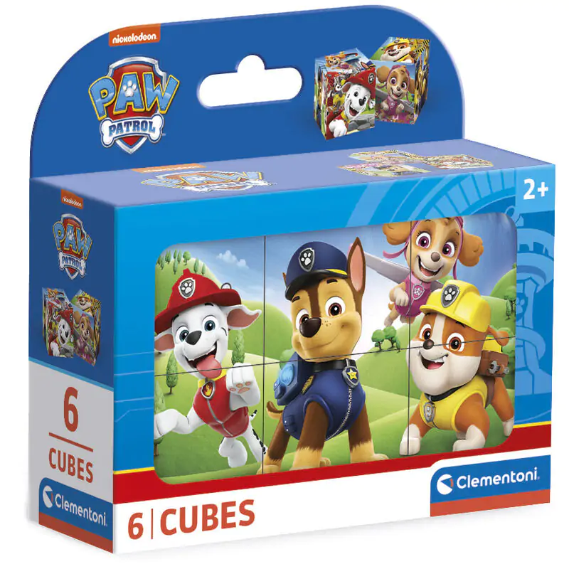 Paw Patrol kocka sestavljanka 6 kosov fotografija izdelka