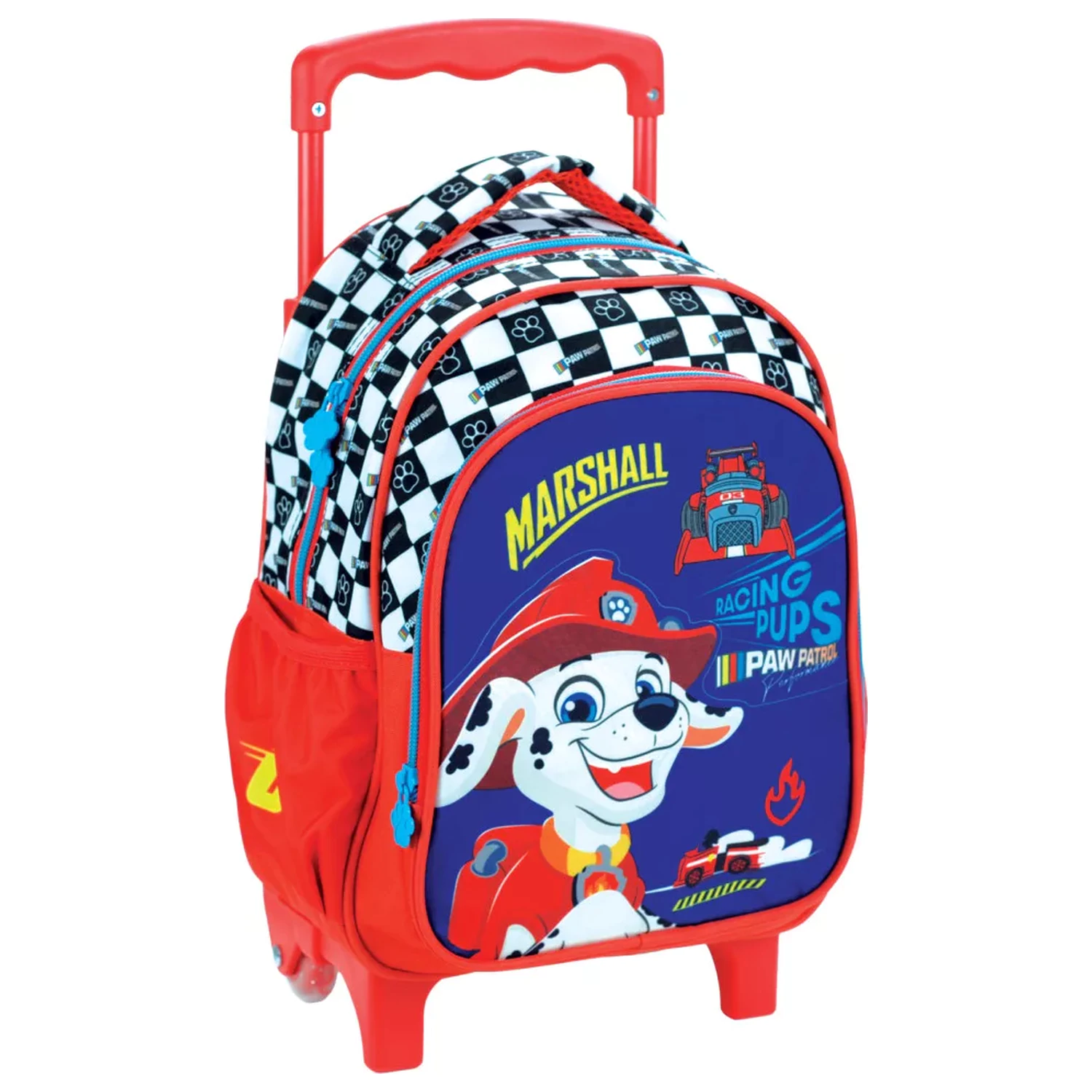 Paw Patrol Marshall Racing Rolling predšolski nahrbtnik, torba 30 cm fotografija izdelka