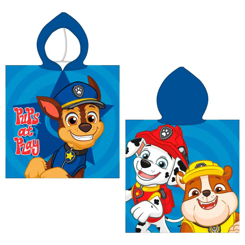 Paw Patrol microfibre poncho brisača za na plažo fotografija izdelka