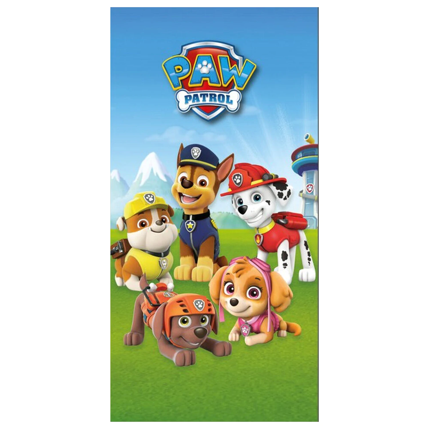 Paw Patrol brisača za plažo iz mikrovlaken fotografija izdelka