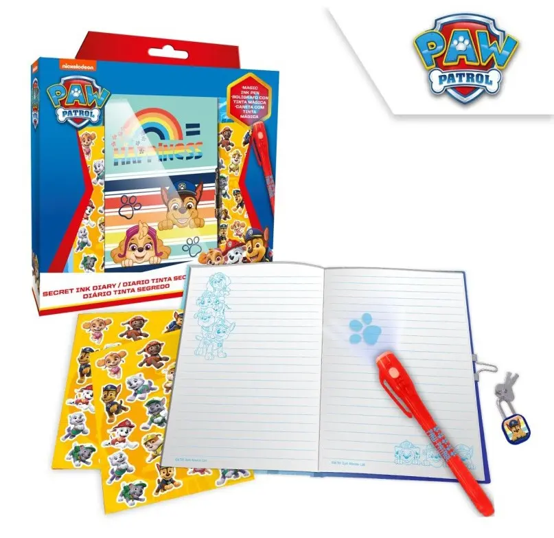 Paw Patrol Diary + čarobni pisalo fotografija izdelka