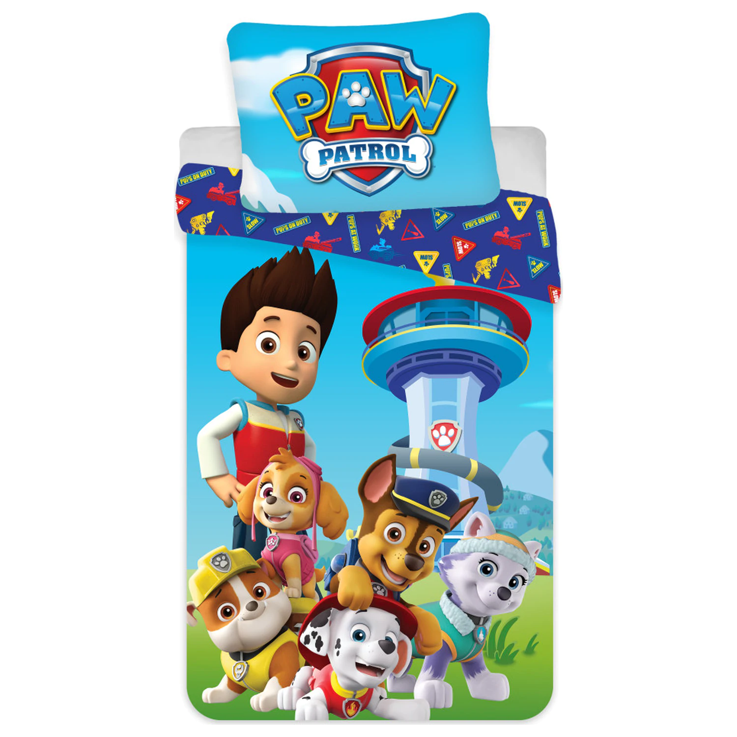Paw Patrol On Duty prevleka za odejo fotografija izdelka
