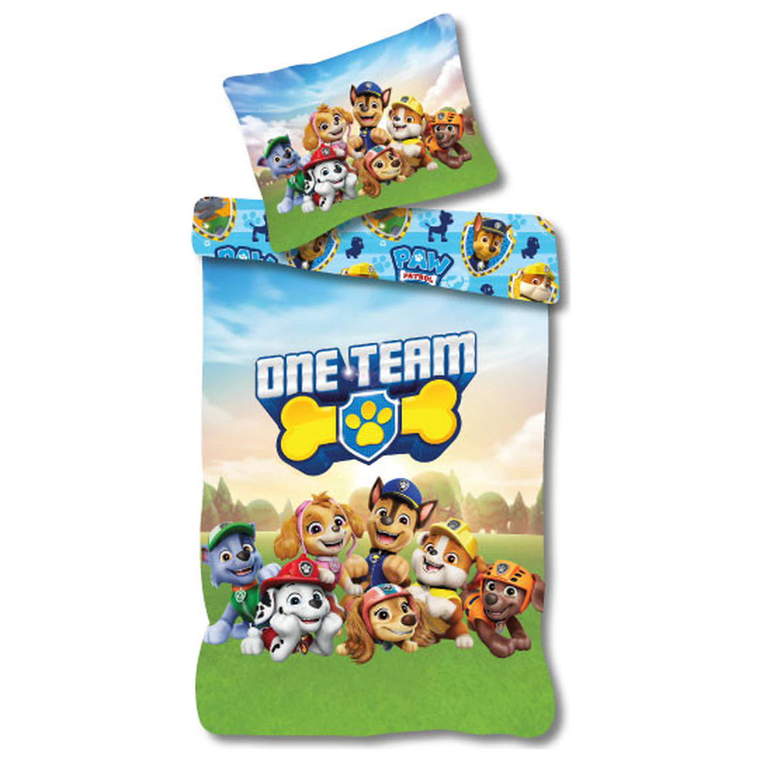 Paw Patrol One Team prevleka za odejo fotografija izdelka