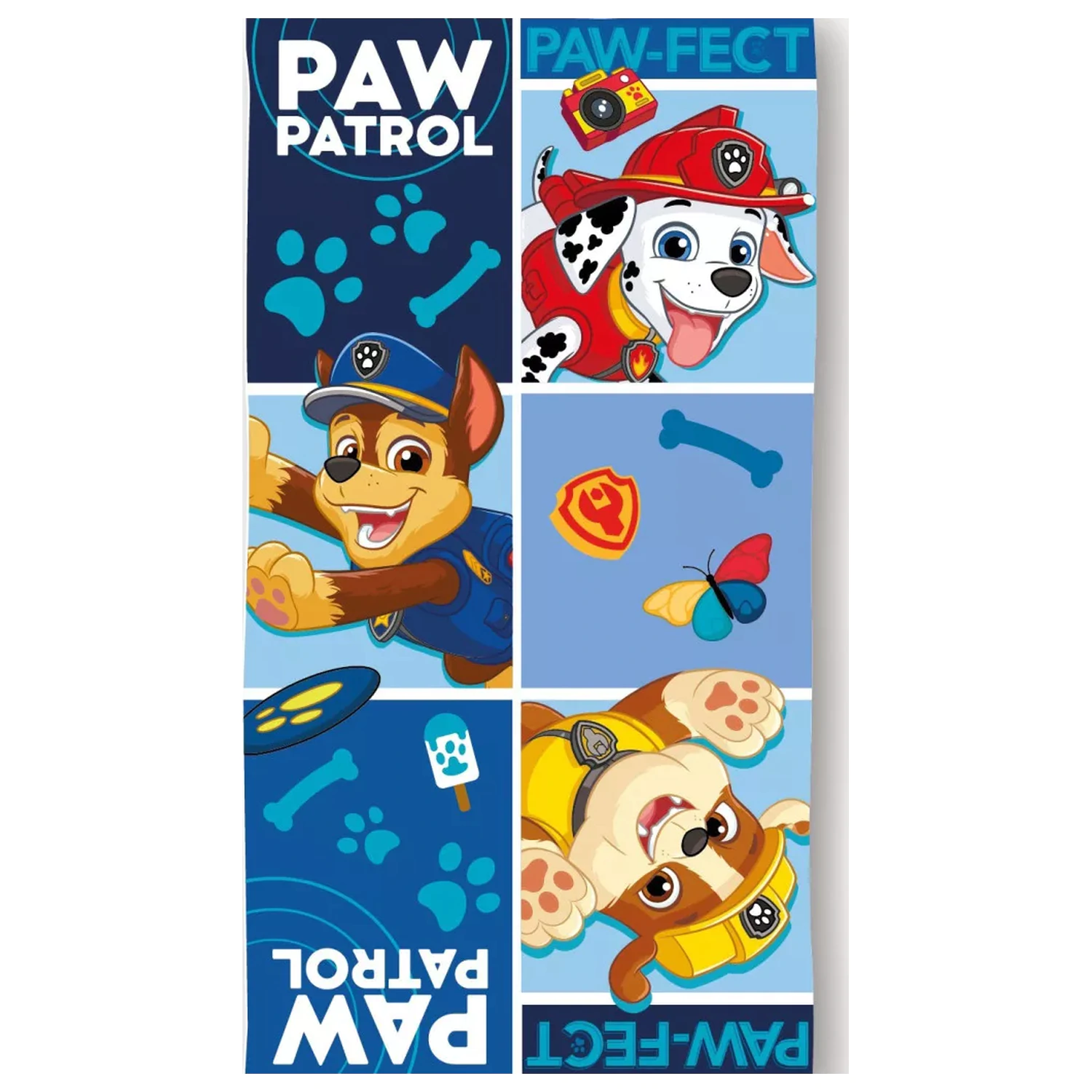 Paw Patrol Paw-fect brisača 70x140cm fotografija izdelka