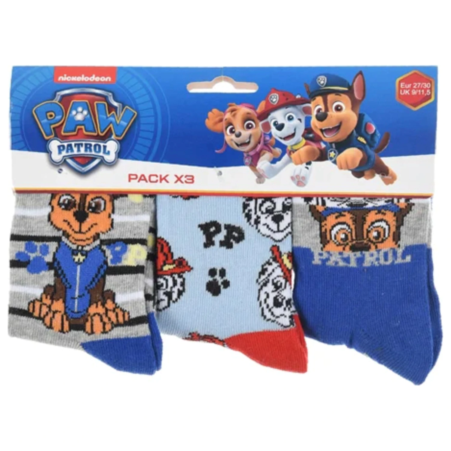 Paw Patrol Paws Crew otroške nogavice 31/34 fotografija izdelka
