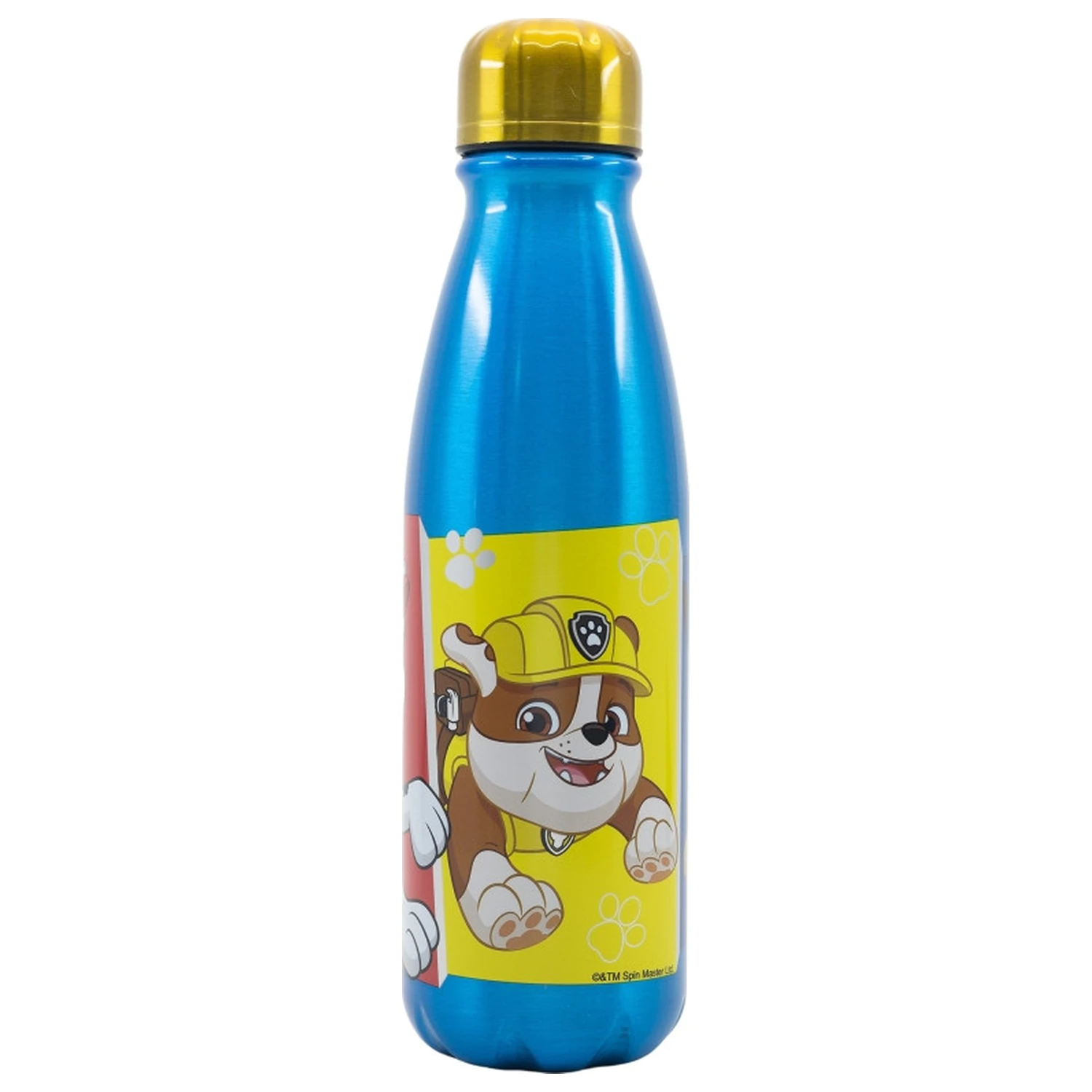 PAW Patrol Pup Power aluminijasta steklenička za vodo z navojnim pokrovčkom 600ml fotografija izdelka