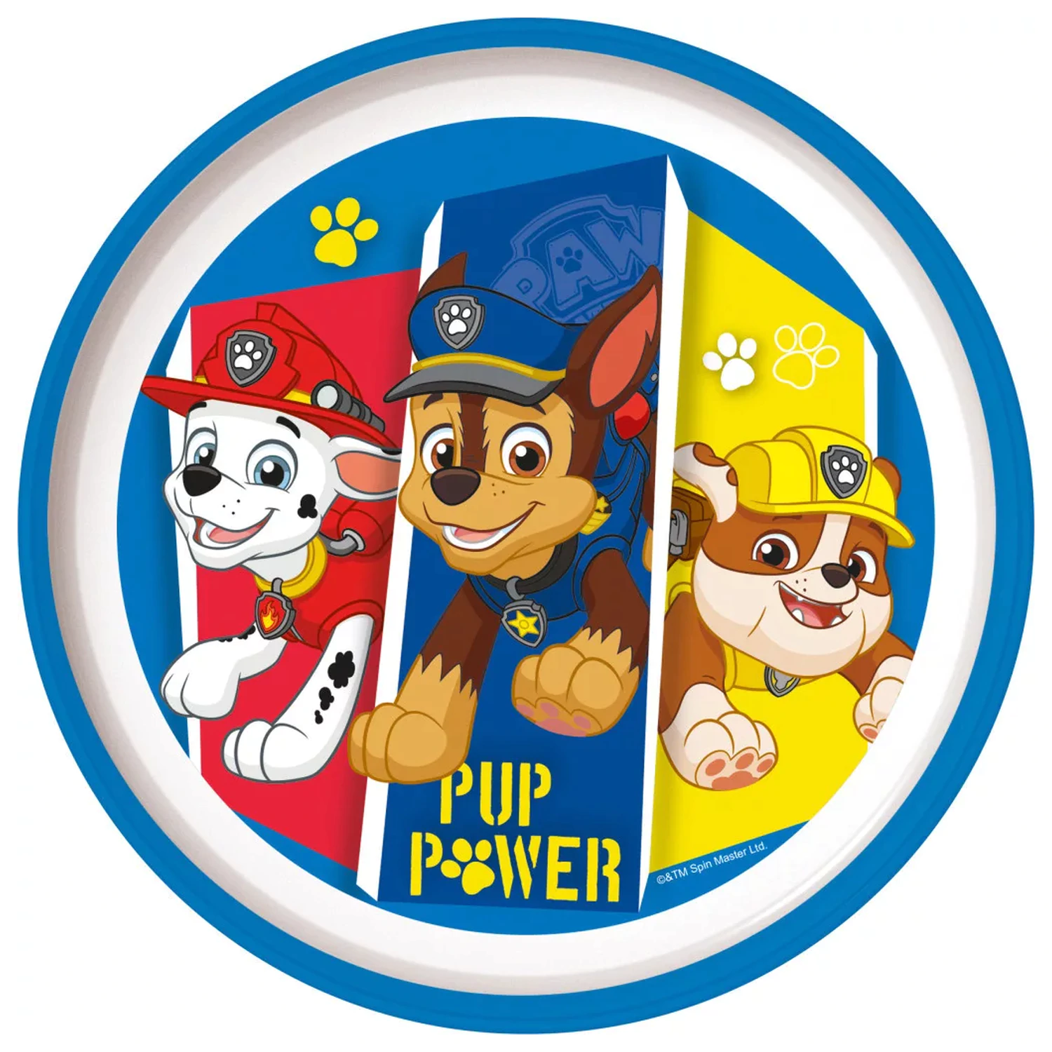 PAW Patrol Pup Power nedrseč mikro ploski krožnik fotografija izdelka