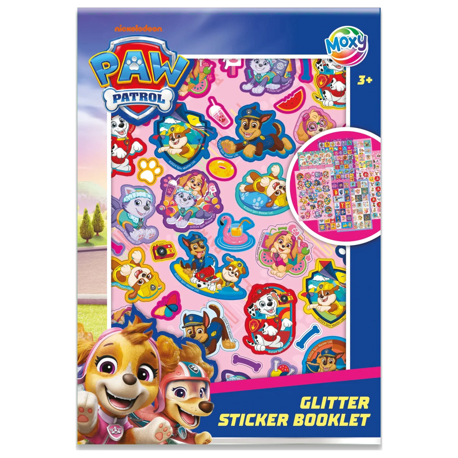 PAW Patrol Puppy Love Bleščeča nalepkna knjiga fotografija izdelka