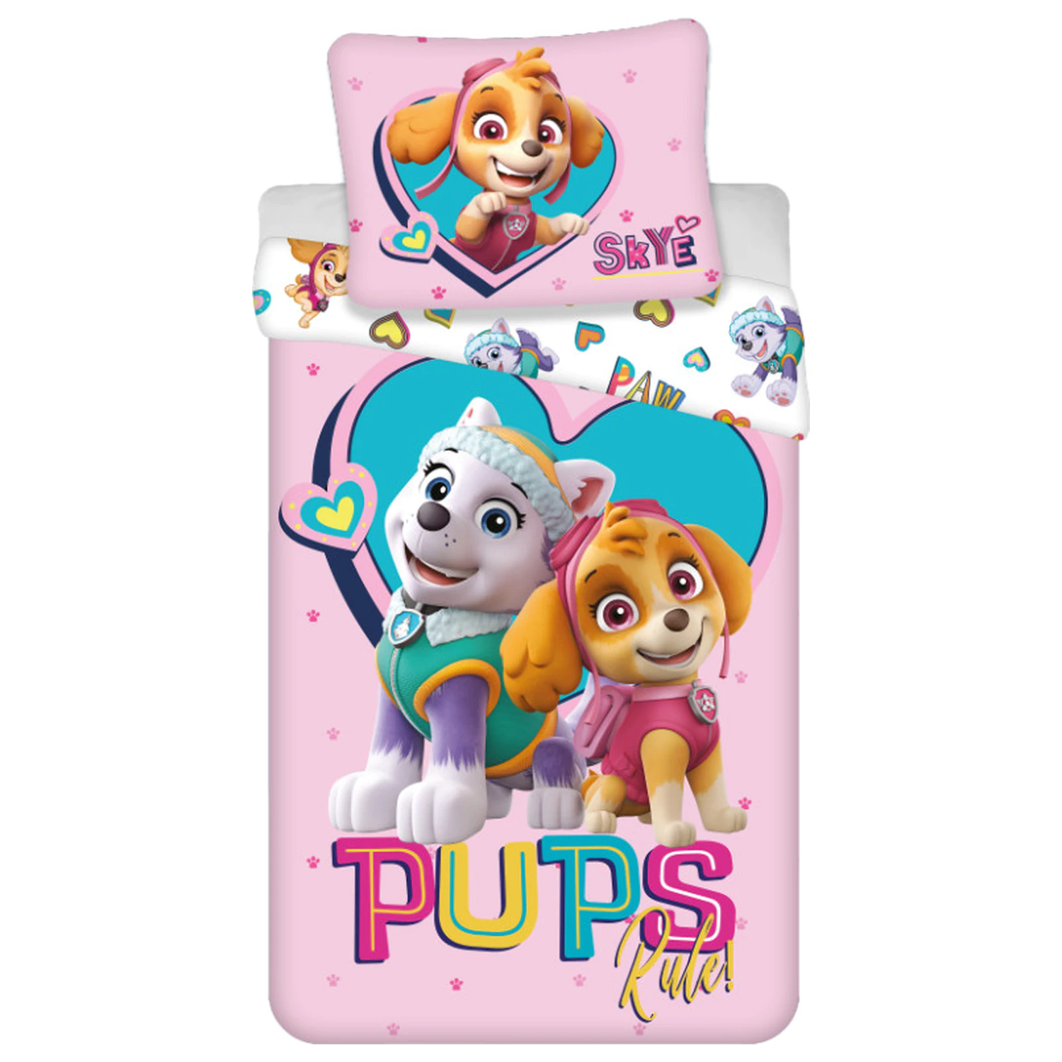 Paw Patrol Pups Rule Mikroflanela Prevalka za odejo fotografija izdelka
