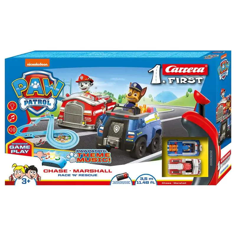 Paw Patrol Race N Rescue dirkalna steza fotografija izdelka