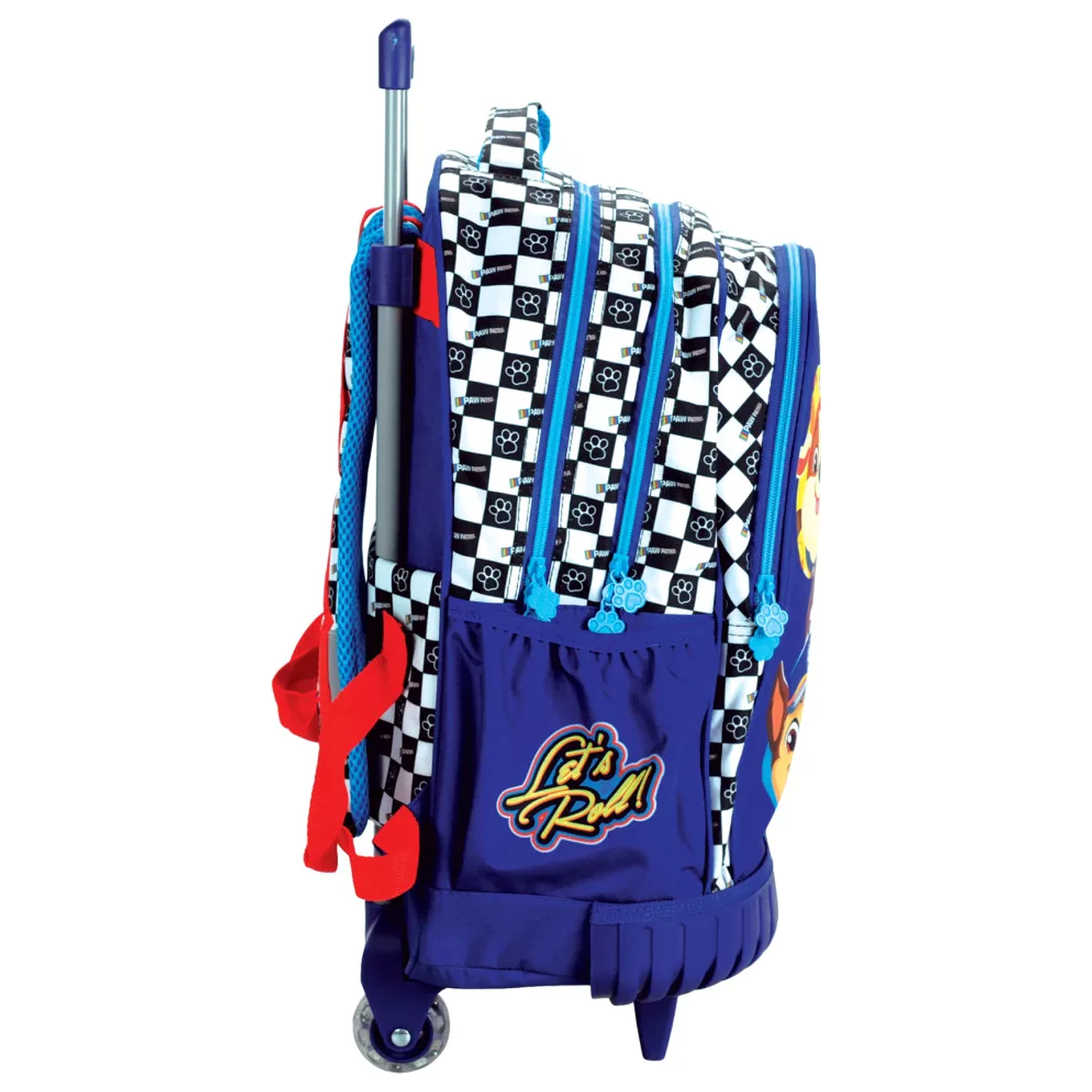 PAW Patrol Racing Premium šolska torba na koleščkih, 42 cm fotografija izdelka