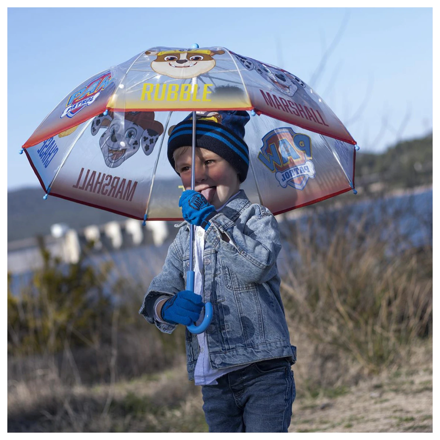 Paw Patrol Rain Guard otroški prozoren dežnik Ø71 cm fotografija izdelka
