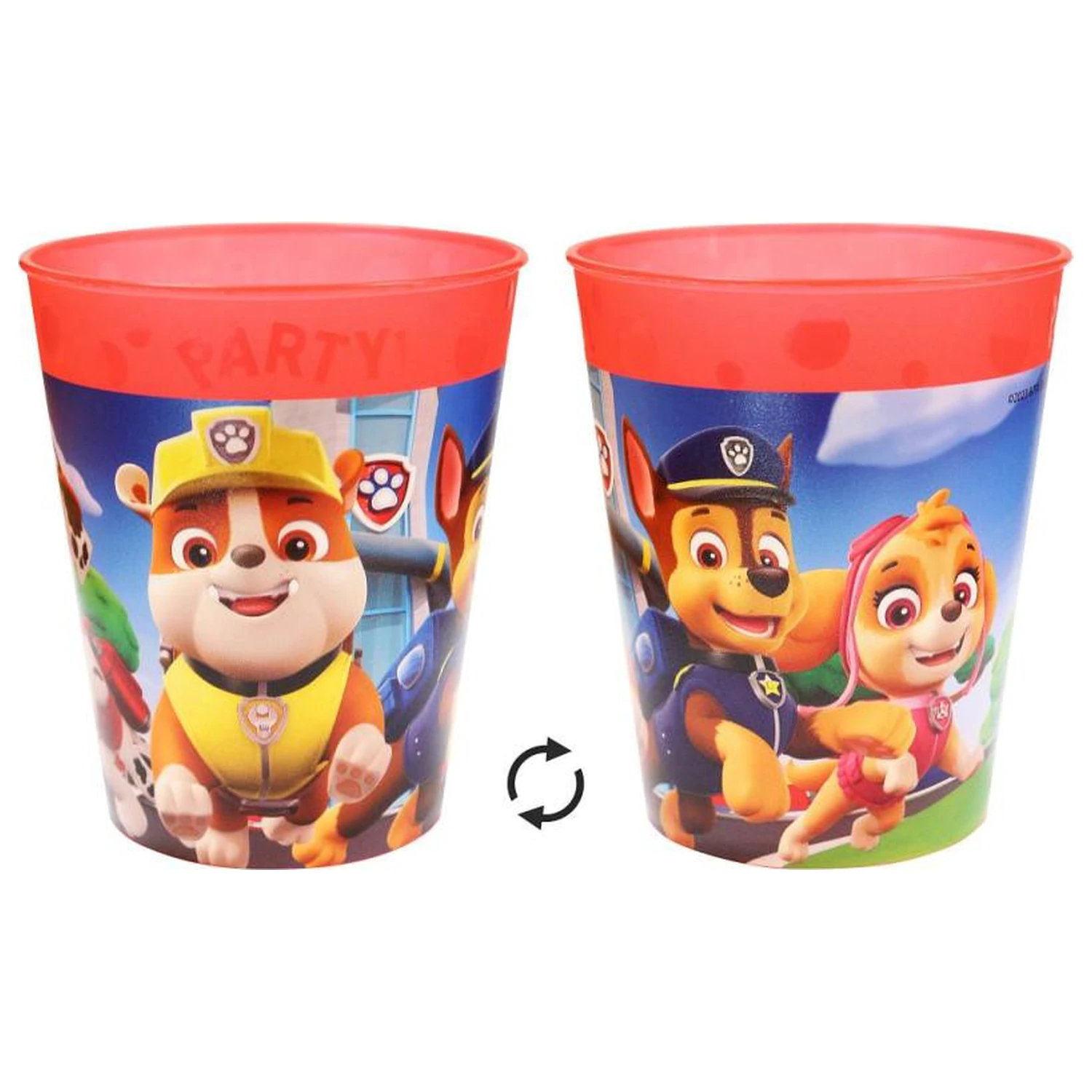 PAW Patrol Rescue Heroes mikro premium plastični kozarec 250 ml fotografija izdelka