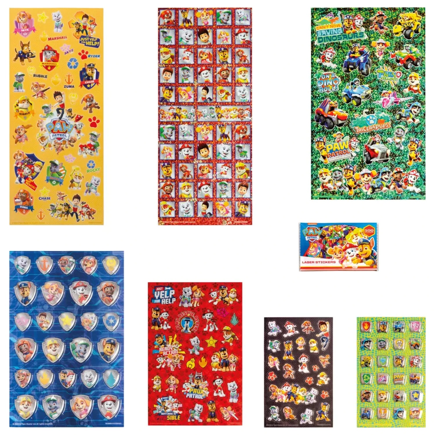 Paw Patrol Rescue Repeat Super set nalepk z igračo fotografija izdelka