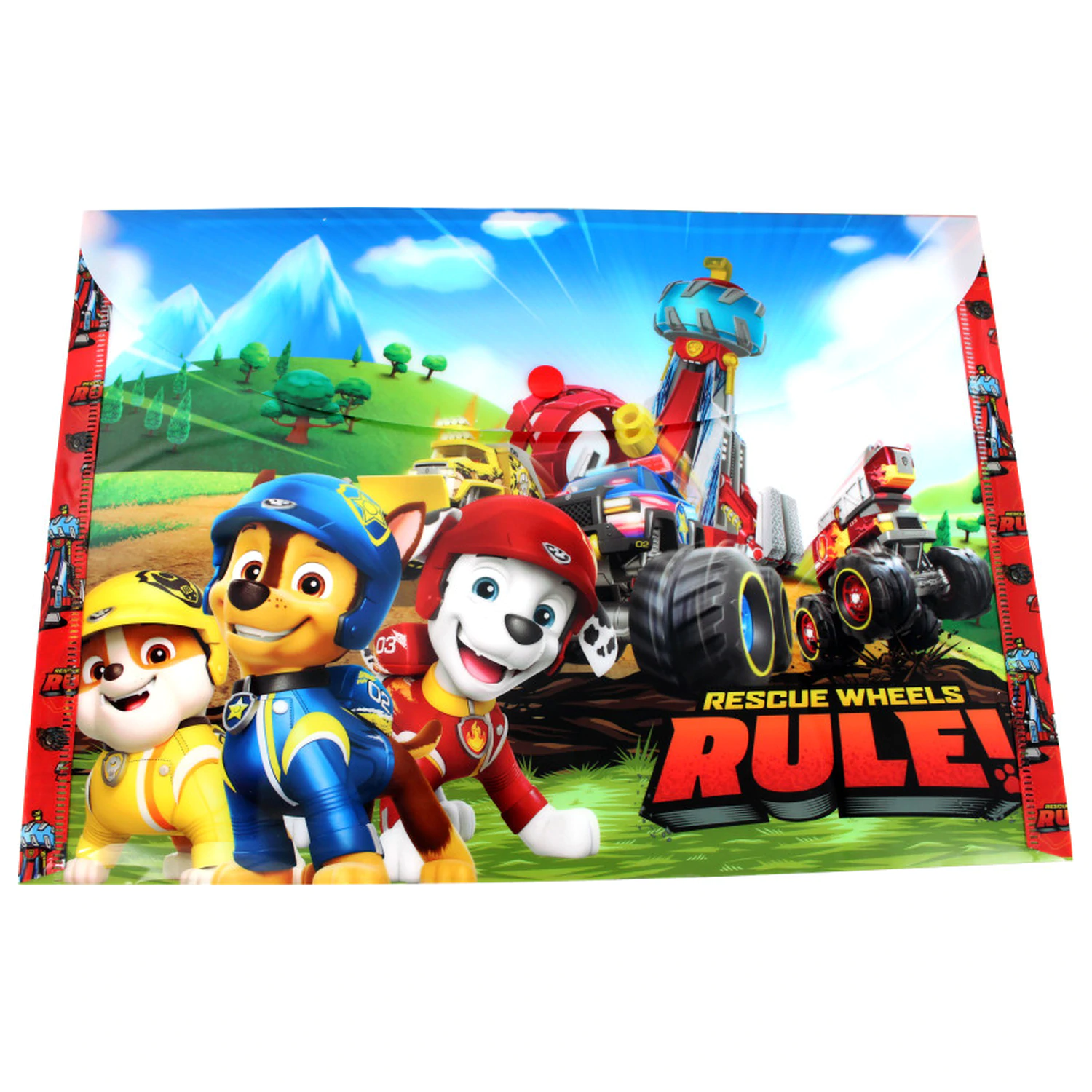 PAW Patrol Rescue Wheels torba za dokumente A4 fotografija izdelka