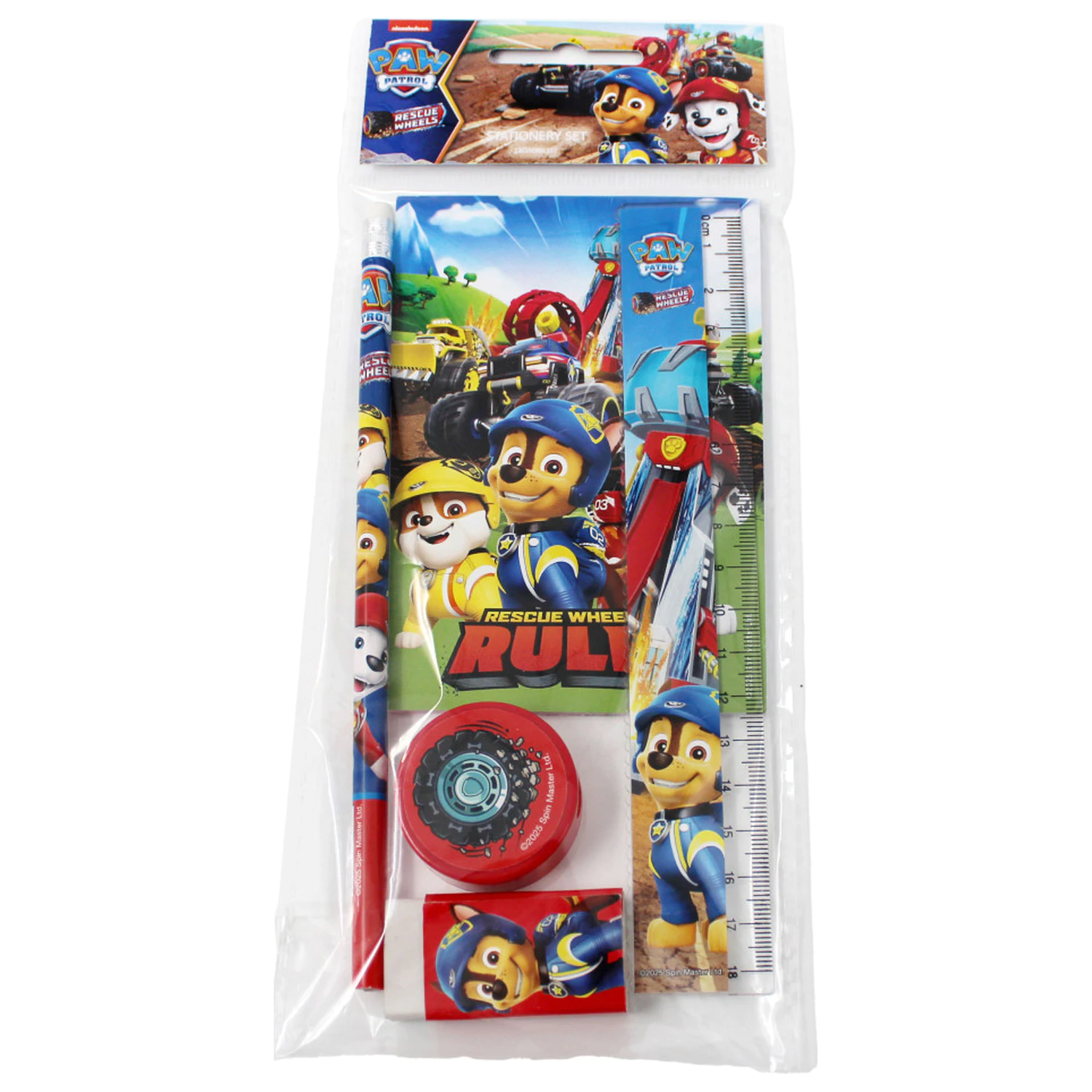 PAW Patrol Rescue Wheels 5-delni set pisarniških potrebščin fotografija izdelka