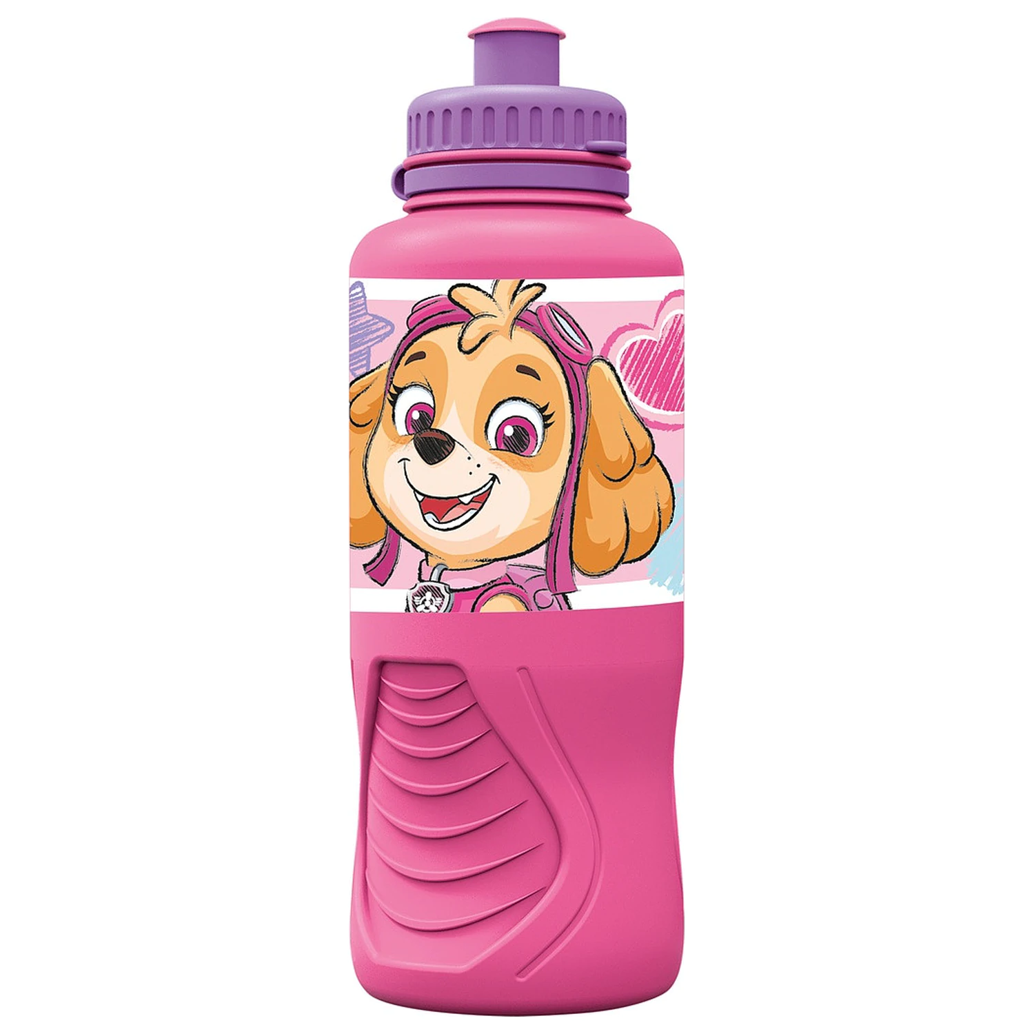 PAW Patrol Sketch Ergo Plastična športna plastenka za vodo 430 ml fotografija izdelka