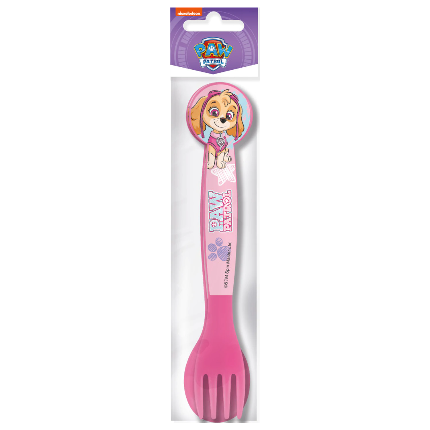 Paw Patrol Sketch Plastičen jedilni pribor set - 2 kosa fotografija izdelka