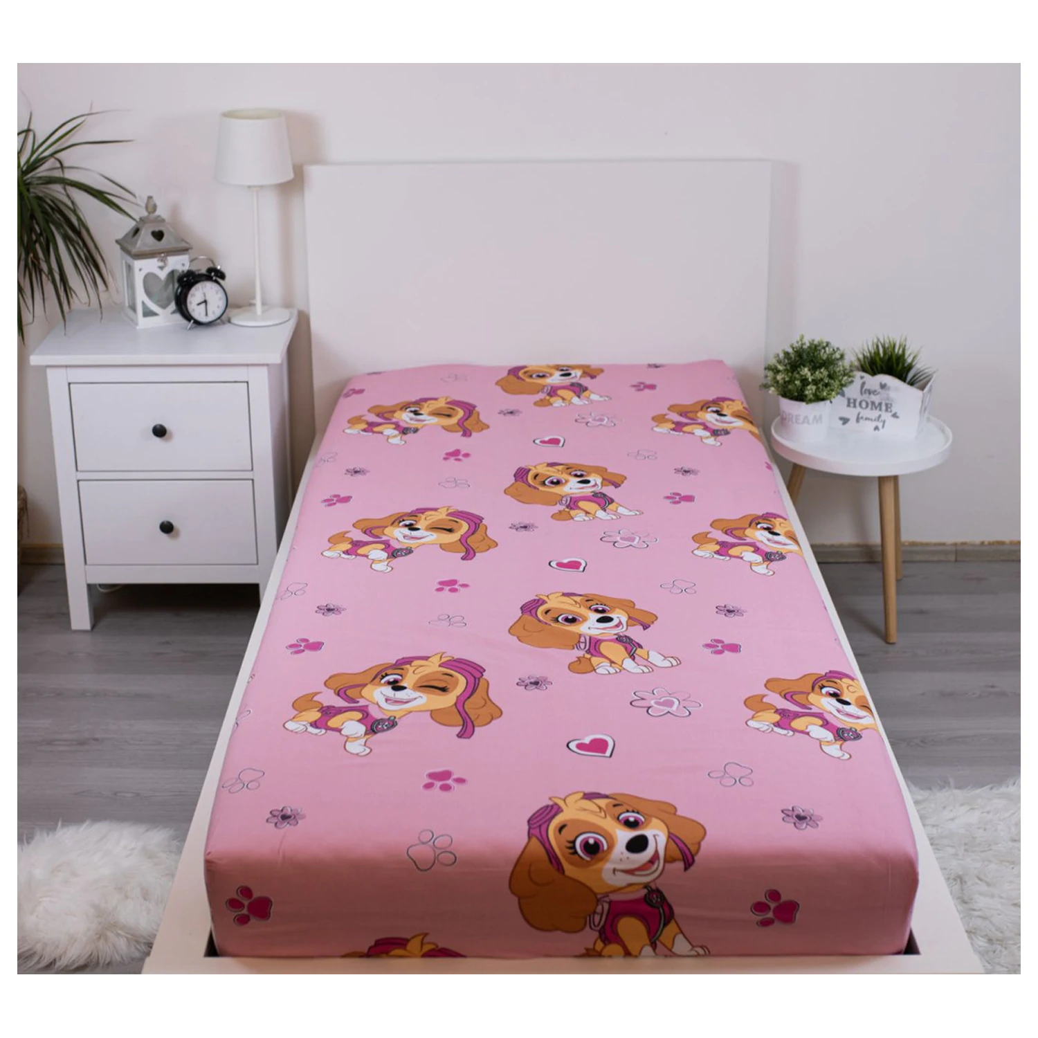 Paw Patrol Skye rjuha z elastiko 90x200 cm fotografija izdelka
