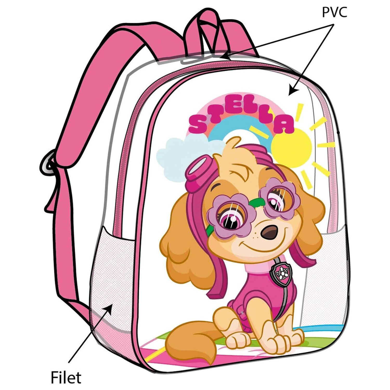 Paw Patrol Skye nahrbtnik 31cm fotografija izdelka