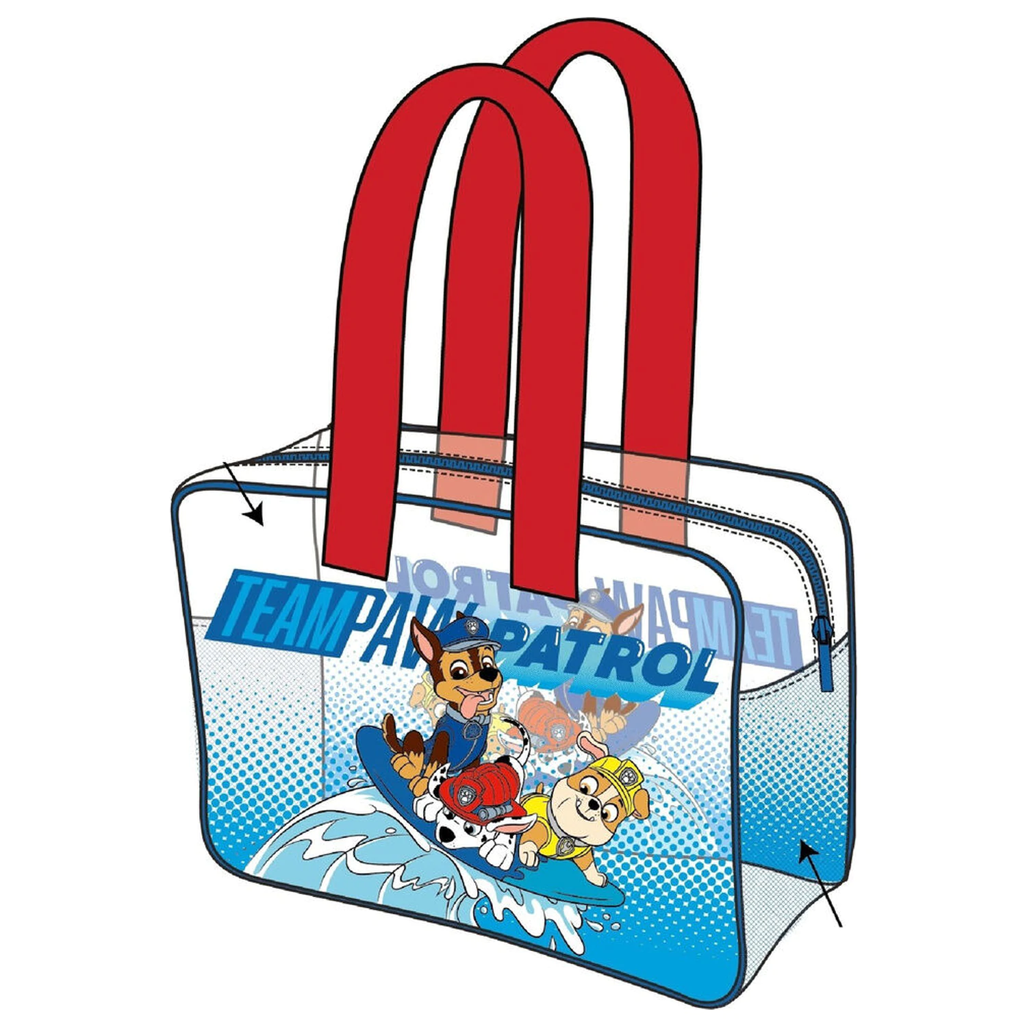 Paw Patrol torba za plažo fotografija izdelka
