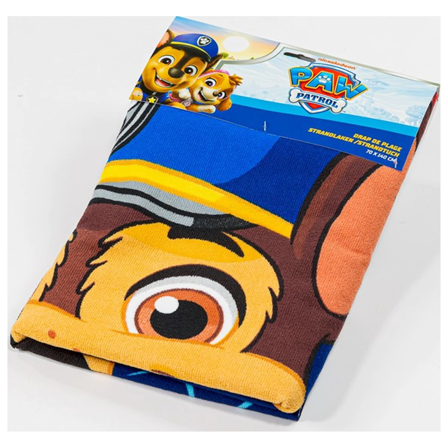 Paw Patrol Sunshine Mode brisača 70x140cm fotografija izdelka