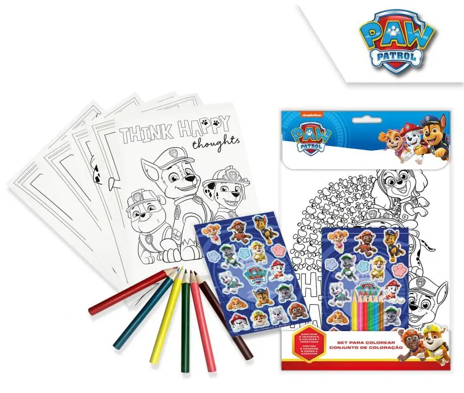 PAW Patrol set za barvanje in nalepke fotografija izdelka