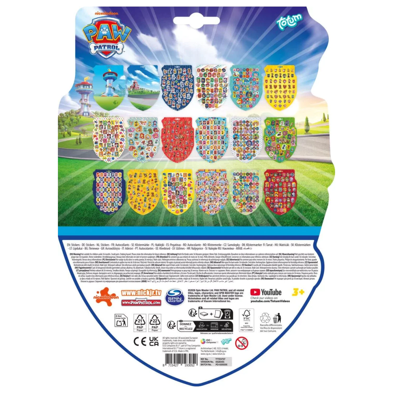 Paw Patrol Ekipni A4 Album za nalepke fotografija izdelka
