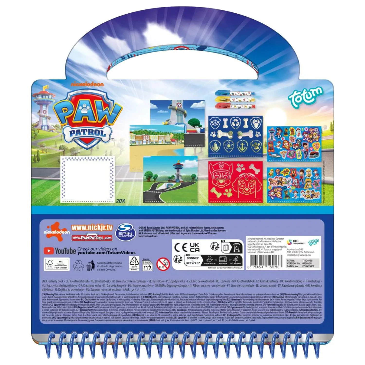 Paw Patrol Team set za dejavnosti fotografija izdelka