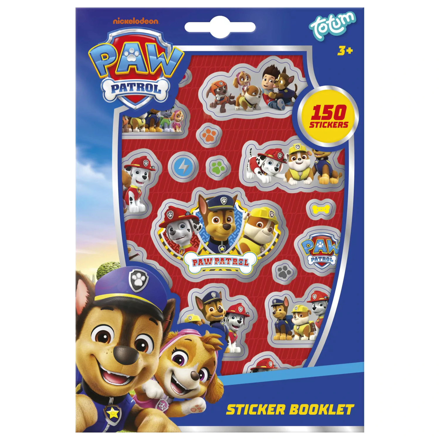 Paw Patrol Team set nalepk 4 listi fotografija izdelka