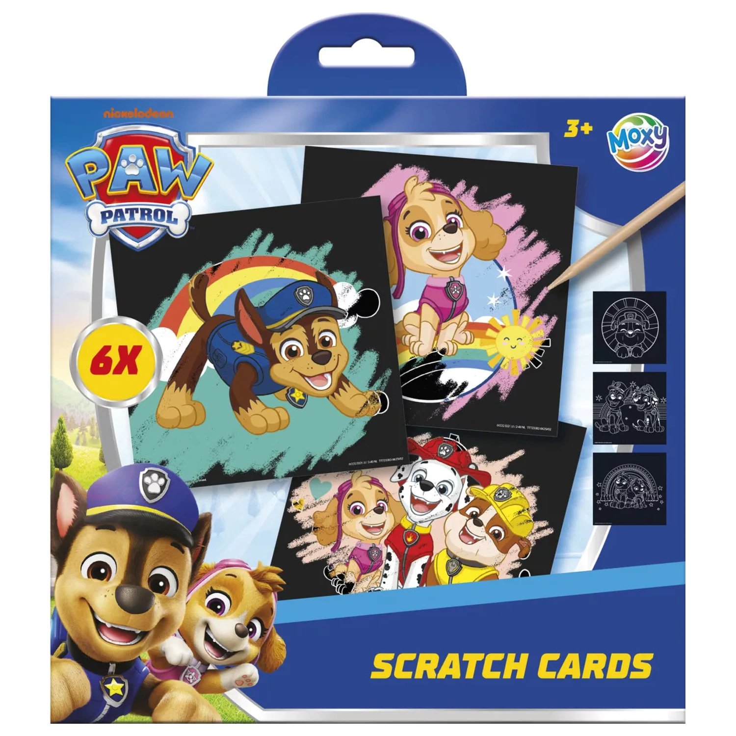 Paw Patrol Team Set za praskanje umetnosti fotografija izdelka