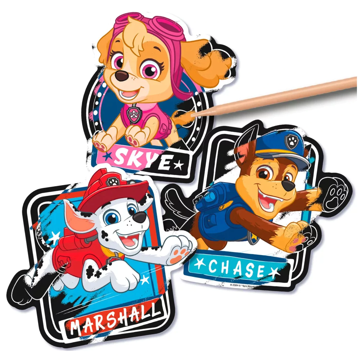 Paw Patrol Team nalepke za praskanke fotografija izdelka