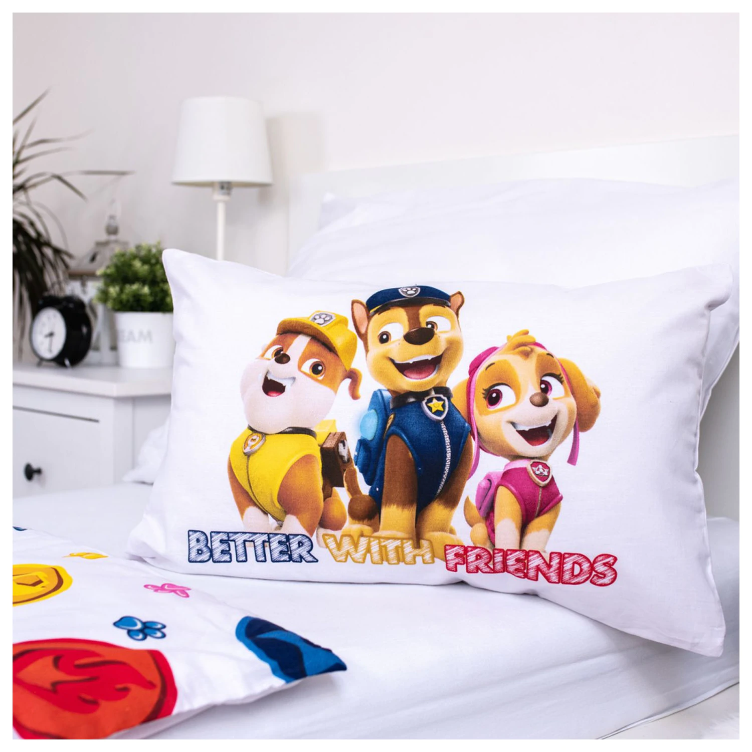 Paw Patrol Teamwork Otroška/Predšolska prevleka za odejo fotografija izdelka