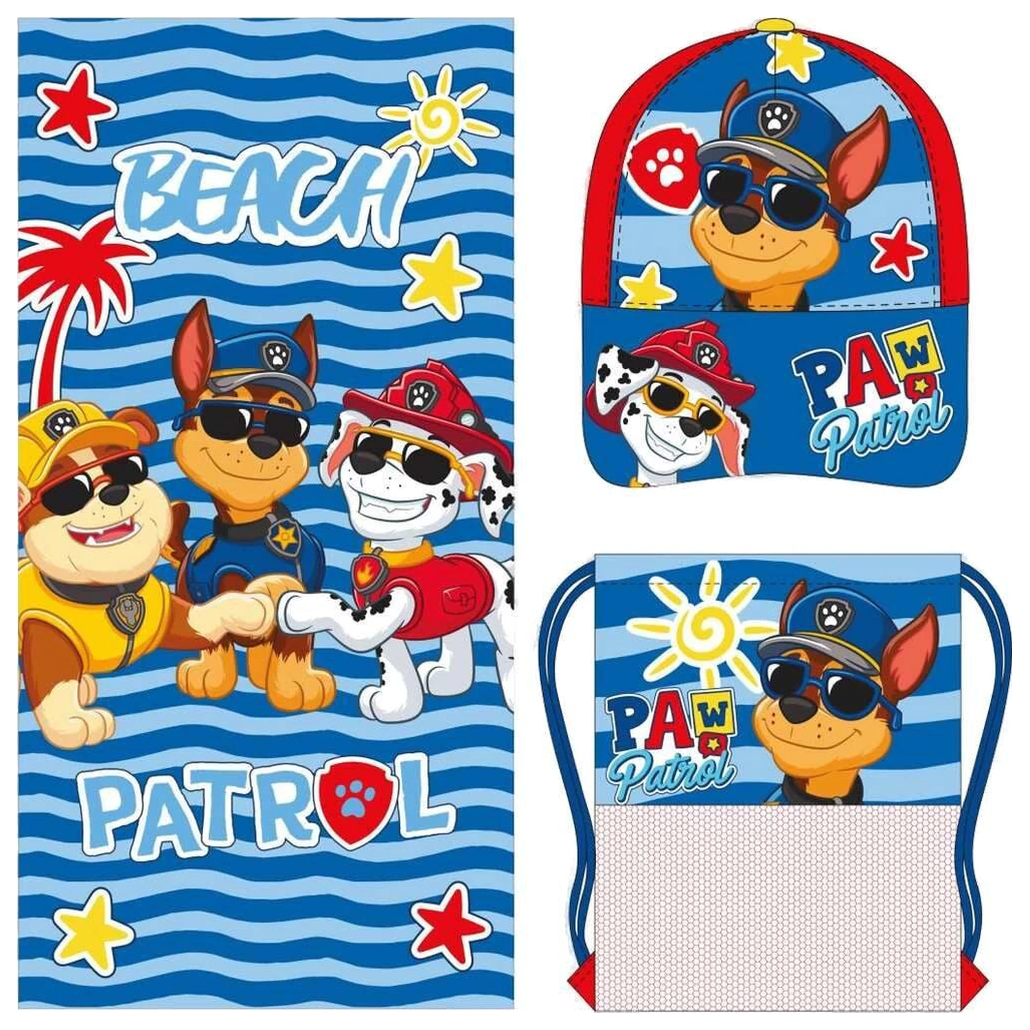 Paw Patrol set z brisačo, torbo in kapo fotografija izdelka