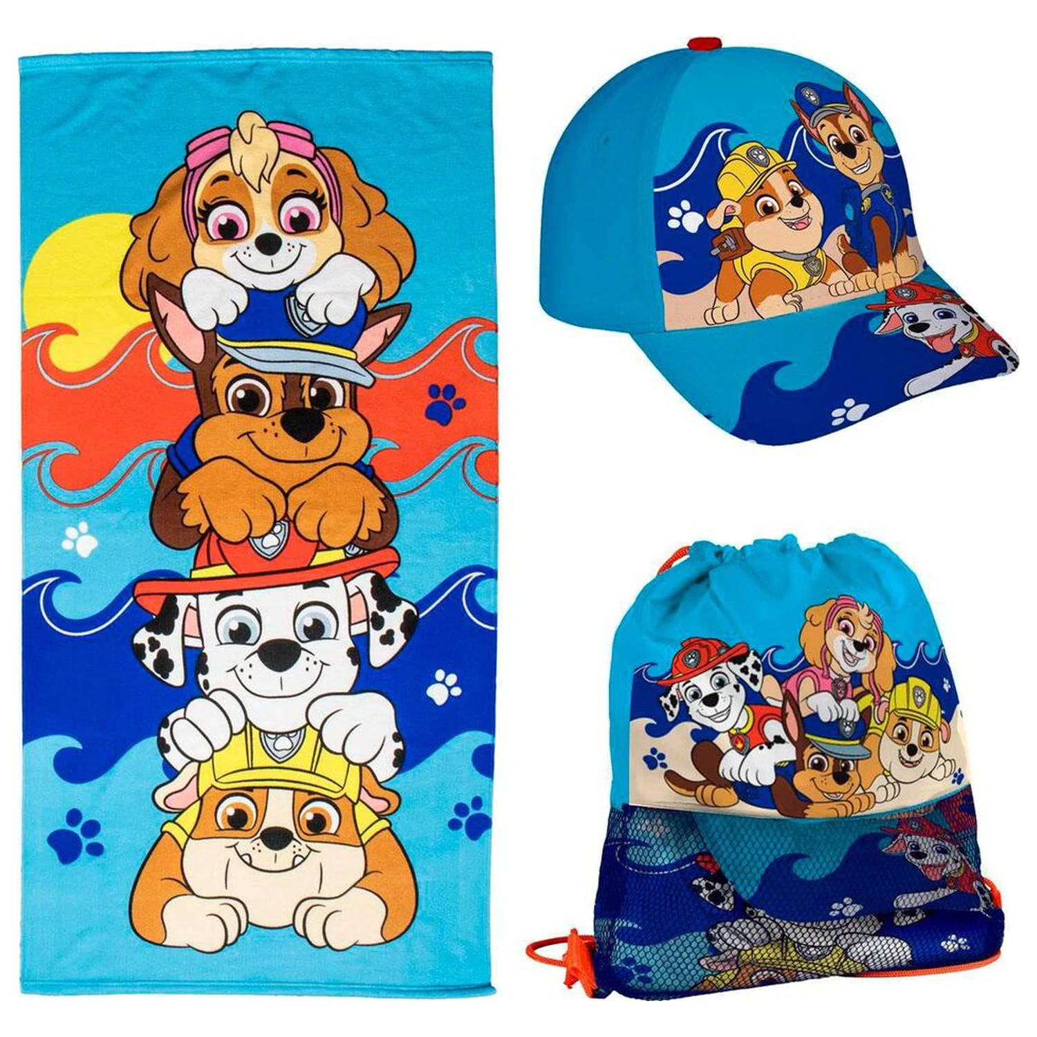 Paw Patrol set brisača + torba + kapa fotografija izdelka