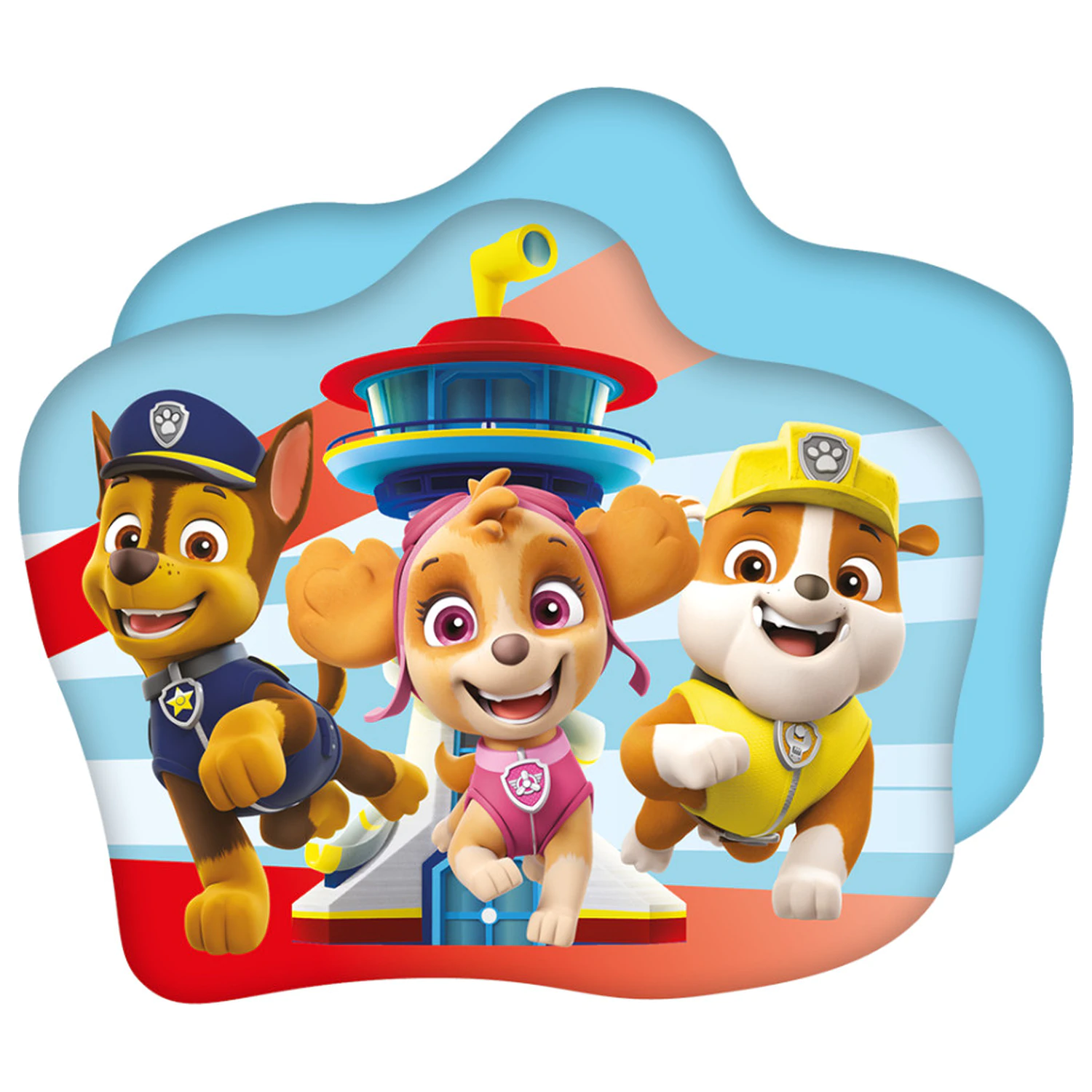 Paw Patrol blazina v obliki stolpa, okrasni vzglavnik fotografija izdelka
