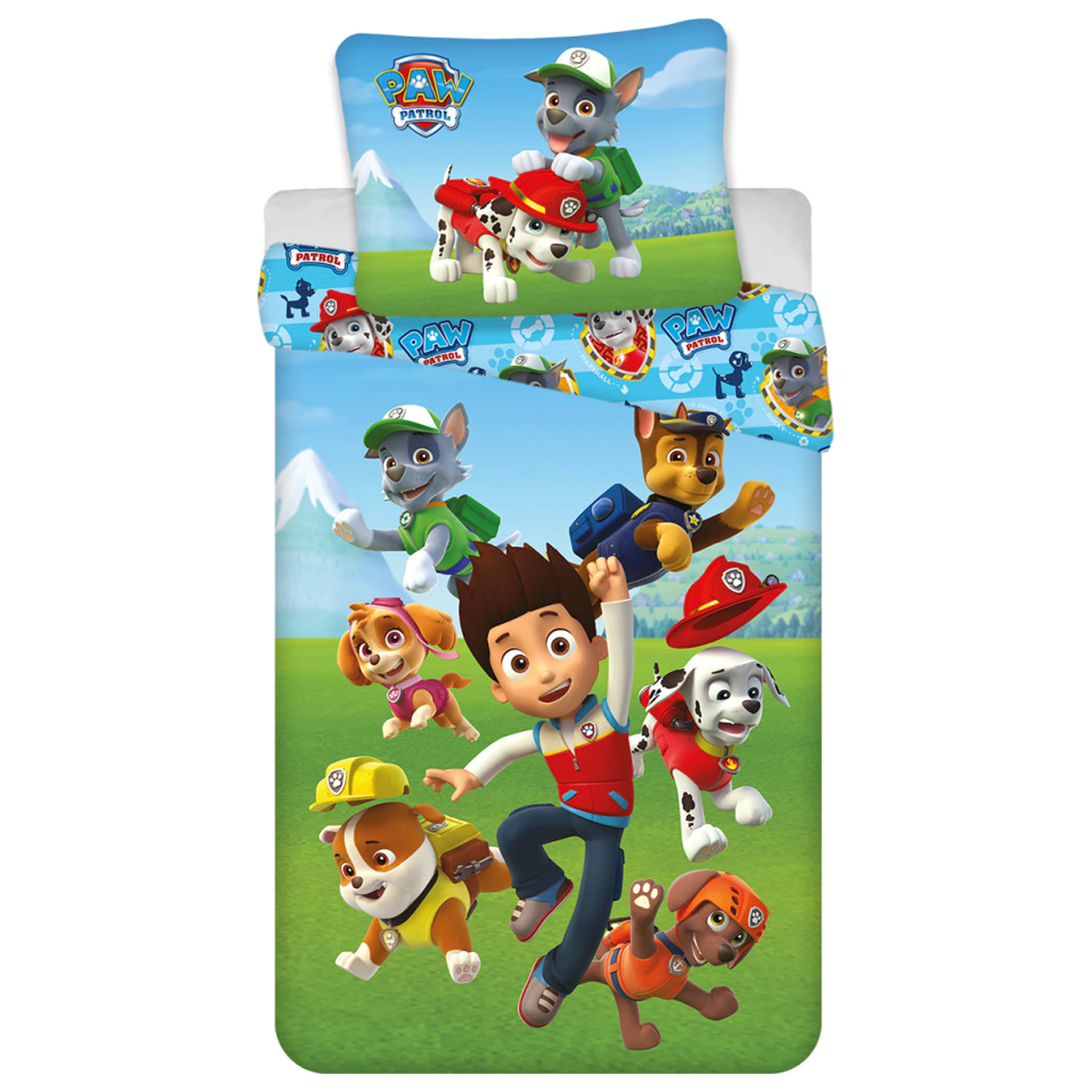 PAW Patrol prevleka za odejo za usposabljanje fotografija izdelka