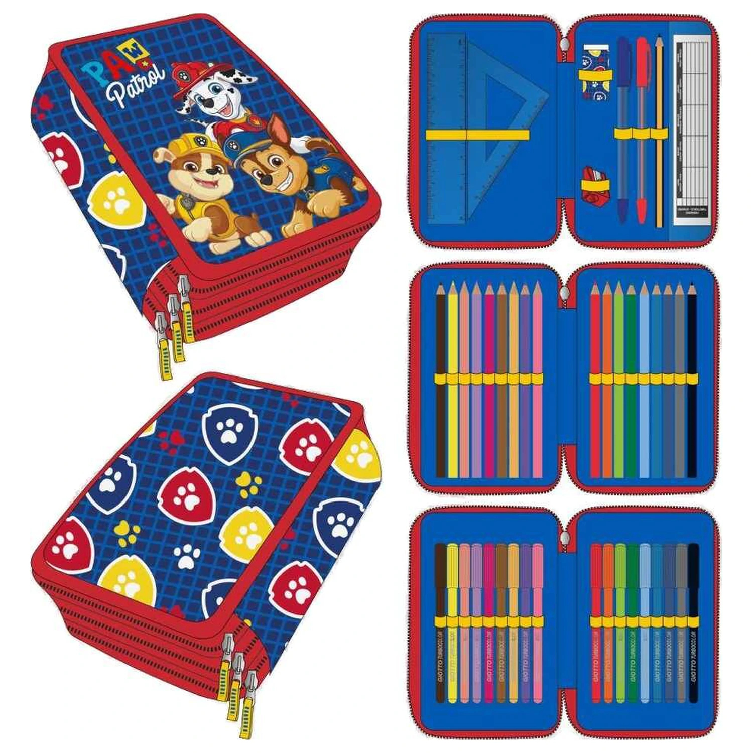 Paw Patrol trojna pernica fotografija izdelka