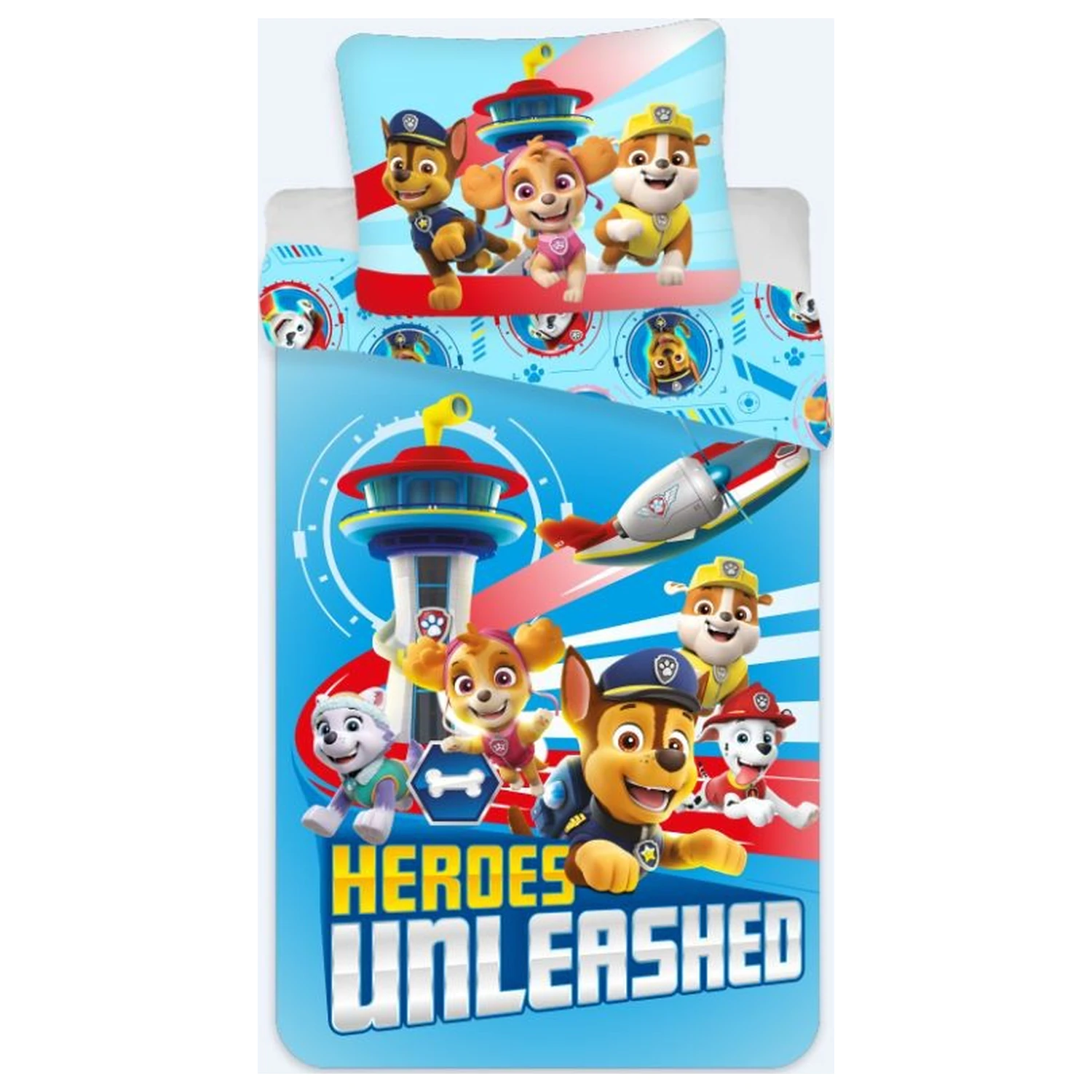 Paw Patrol Unleashed prevleka za odejo fotografija izdelka
