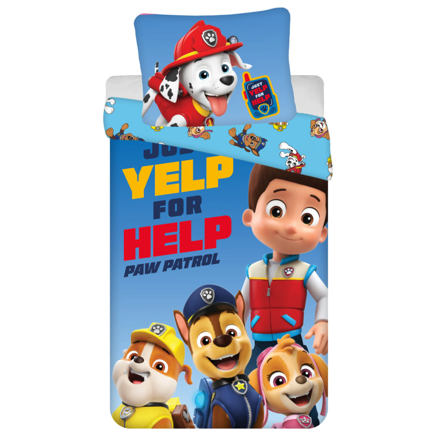 Paw Patrol Yelp prevleka za odejo fotografija izdelka