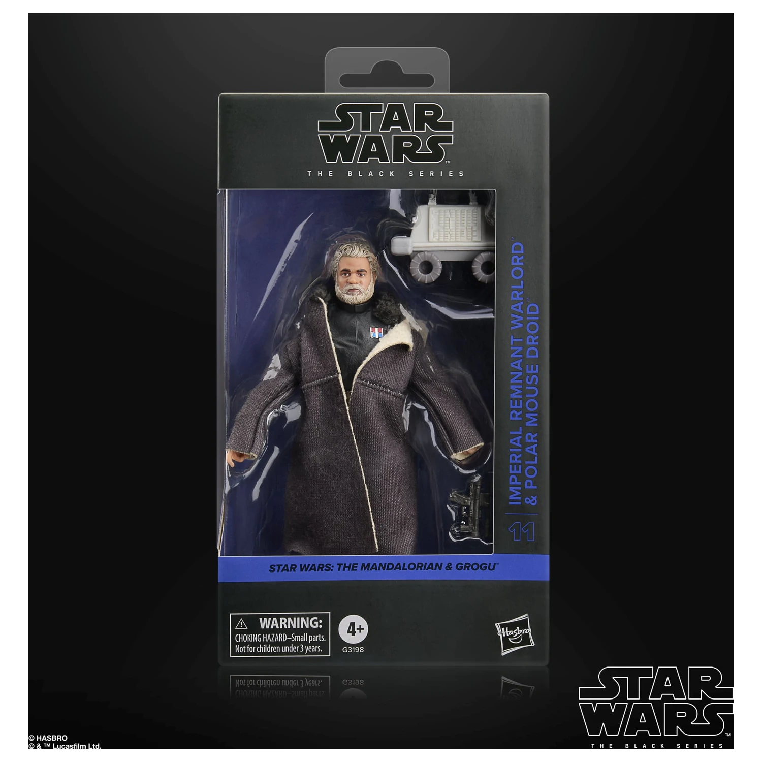 Mandalorian & Grogu Imperial Warlord figura Black Series 15cm fotografija izdelka