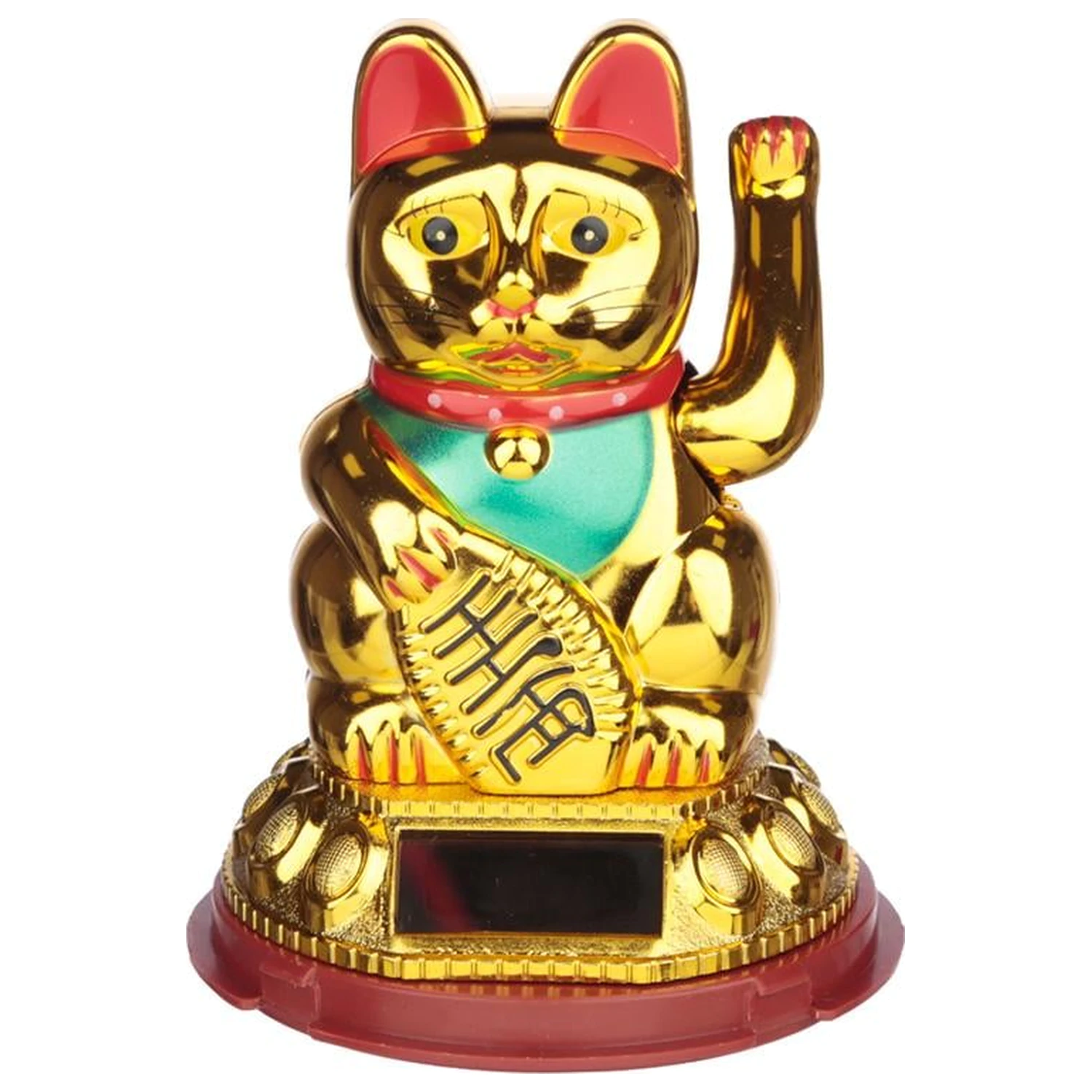 MANEKI-NEKO Good Luck Solarna Prijatelj Figurica 14 cm fotografija izdelka